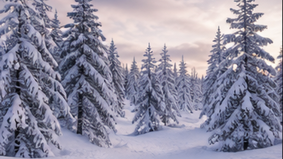 Snowy Woodland